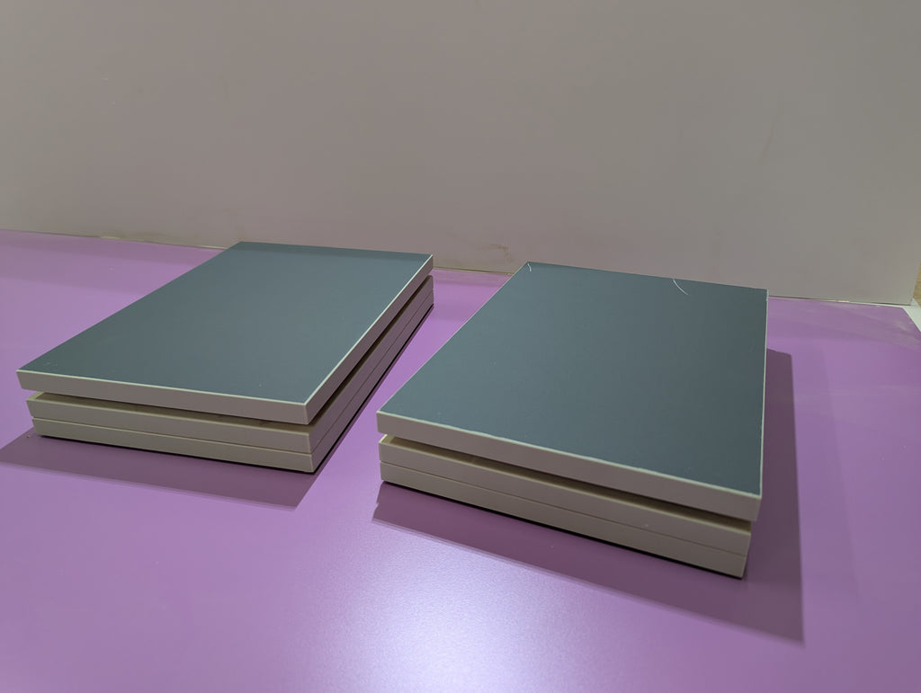 Evo Plinth black on grey (sold in pairs)